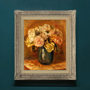 �y���G ���M�d�グ�z���m���[�� Roses in a Blue Vase F8 �y�A�b�v�O���[�h�z�z �G�� �̔� 8�� ���� ���i�� 593×518mm ������ �������� �v���[���g �M�t�g �J�X�j�� �J�Əj�� �ސE�j�� �V�z�j�� ���r��