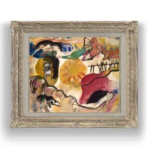 �y���G ���M�d�グ�z ���V���[�E�J���f�B���X�L�[ Improvisation 27 (Garden of Love 2) F8 �y�A�b�v�O���[�h�z�z �G�� �̔� 8�� ���� ���ۉ� 593×518mm ������ �������� �v���[���g �M�t�g �J�X�j�� �J��