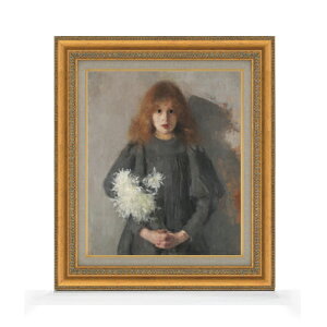 yG Mdグz{YiXJ Girl with Chrysanthemums F8 yzz G ̔ 8  l 602×528mm   v[g Mtg JXj JƏj ސEj Vzj rO 