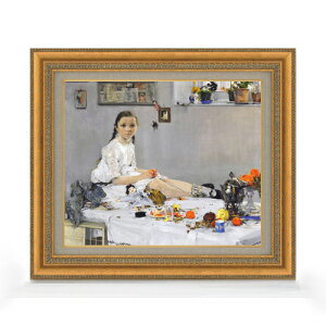 �y���G ���M�d�グ�z�t�F�[�V�� Portrait of Varya Adoratskaya F8 �y�z����z �G�� �̔� 8�� ���� �l���� 602×528mm ������ �������� �v���[���g �M�t�g �J�X�j�� �J�Əj�� �ސE�j�� �V�z�j�� ���r���O 