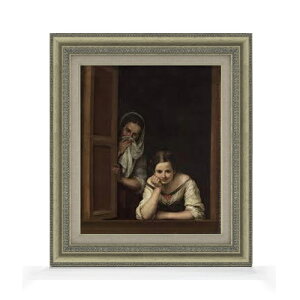 yG Mdグz[ Two Women at a Window F8 yzz G ̔ 8  i 602×528mm   v[g Mtg JXj JƏj ސEj Vzj rO  