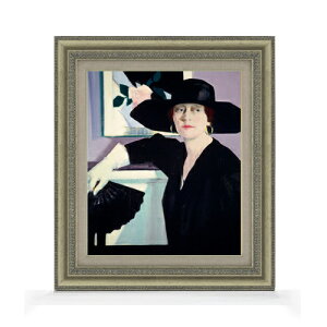 yG MdグztVXEJf Portrait of a Lady in Black F8 yzz G ̔ 8  l 602×528mm   v[g Mtg JXj JƏj ސEj Vzj 