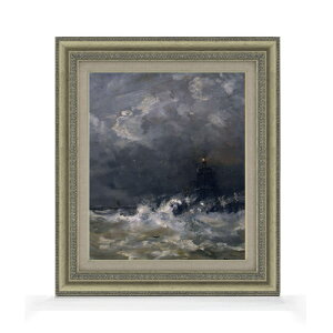 yG MdグzX_t Lighthouse in Breaking Waves F8 yzz G ̔ 8  ۉ 602×528mm   v[g Mtg JXj JƏj ސEj Vzj rO 