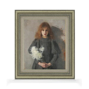 yG Mdグz{YiXJ Girl with Chrysanthemums F8 yzz G ̔ 8  l 602×528mm   v[g Mtg JXj JƏj ސEj Vzj rO 