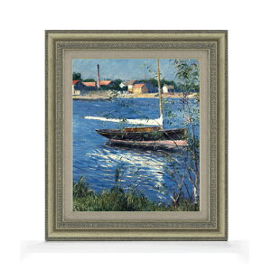 yG MdグzJC{bg Boat Moored on the Seine at Argenteuil F8 yzz G ̔ 8  i 602×528mm   v[g Mtg JXj JƏj ސEj Vzj 