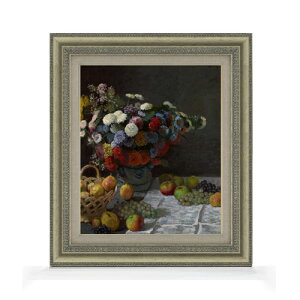 yG MdグzN[hEl Still Life with Flowers and Fruit F8 yzz G ̔ 8  Õ 602×528mm   v[g Mtg JXj JƏj ސEj Vzj 