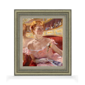 yG MdグzA[EJTbg Woman with a Pearl Necklace in a Loge F8 8  l 602×528mm   v[g Mtg JXj JƏj ސEj Vzj rO  