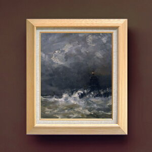 �y���G ���M�d�グ�z���X�_�t Lighthouse in Breaking Waves F8 �y�z����z �G�� �̔� 8�� ���� ���ۉ� 600×526mm ������ �������� �v���[���g �M�t�g �J�X�j�� �J�Əj�� �ސE�j�� �V�z�j�� ���r���O ����