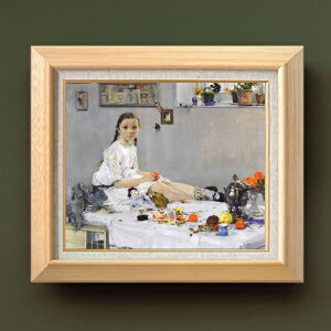 �y���G ���M�d�グ�z�t�F�[�V�� Portrait of Varya Adoratskaya F8 �y�z����z �G�� �̔� 8�� ���� �l���� 600×526mm ������ �������� �v���[���g �M�t�g �J�X�j�� �J�Əj�� �ސE�j�� �V�z�j�� ���r���O 