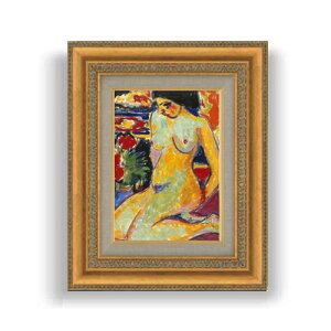 yG MdグzLqi[ Nude (Portrait of Dodo) SMTCY z GMdl 372×303mm zKX b G A[g CeA Ǌ|