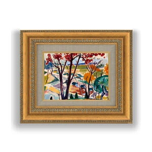 yG MdグzZ[CF Landscape, Bridge, Huntingdon Valley SMTCY z GMdl 372×303mm zKX b G A[g CeA Ǌ|