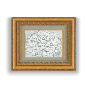 yG Mdグzs[gEhA Composition 10 in black and white SMTCY z GMdl 372×303mm zKX b G A[g CeA Ǌ|