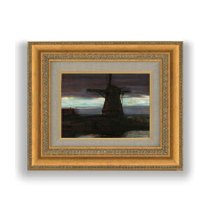 yG Mdグzs[gEhA Stammer Mill with Streaked Sky SMTCY z GMdl 372×303mm zKX b G A[g CeA Ǌ|