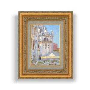 yG MdグztVXEJf Santa Maria della Salute, Venice SMTCY z GMdl 372×303mm zKX b G A[g CeA Ǌ|