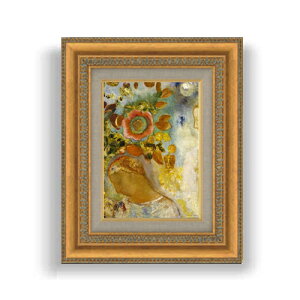 yG Mdグzh Two Young Girls among Flowers SMTCY z GMdl 372×303mm zKX b G A[g CeA Ǌ|