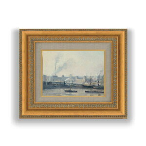 yG MdグzJ~[EsT The Saint-Sever Bridge, Rouen Mist SMTCY z GMdl 372×303mm zKX b G A[g CeA Ǌ|