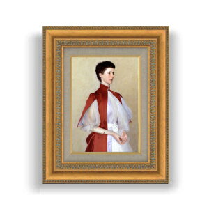 yG MdグzT[WFg Portrait of Mrs Robert Harrison SMTCY z GMdl 372×303mm zKX b G A[g CeA Ǌ|