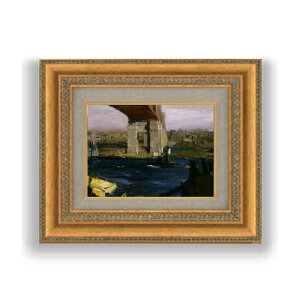 yG MdグzW[WEx[Y Bridge, Blackwells Island SMTCY z GMdl 372×303mm zKX b G A[g CeA Ǌ|