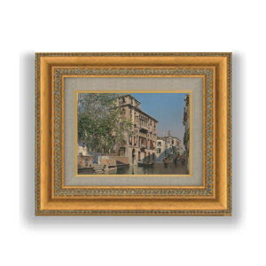 yG Mdグz}eBER A Canal in Venice SMTCY z GMdl 372×303mm zKX b G A[g CeA Ǌ|