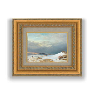 yG Mdグzhr[ Winter Landscape SMTCY z GMdl 372×303mm zKX b G A[g CeA Ǌ|
