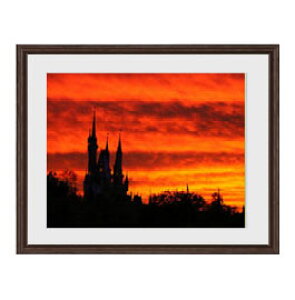 yG MdグzSunset Over The Castle A[gt[FFuE TCY zM 521×428mm yyʃt[Ez\ʕیz  i IWiCeAG  Ǌ|