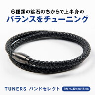 【TUNERS公式】 TUNERSバンドselect 62cm 42cm 18cm ブレスレット ネックレス マグネット 鉱石 テラヘル…