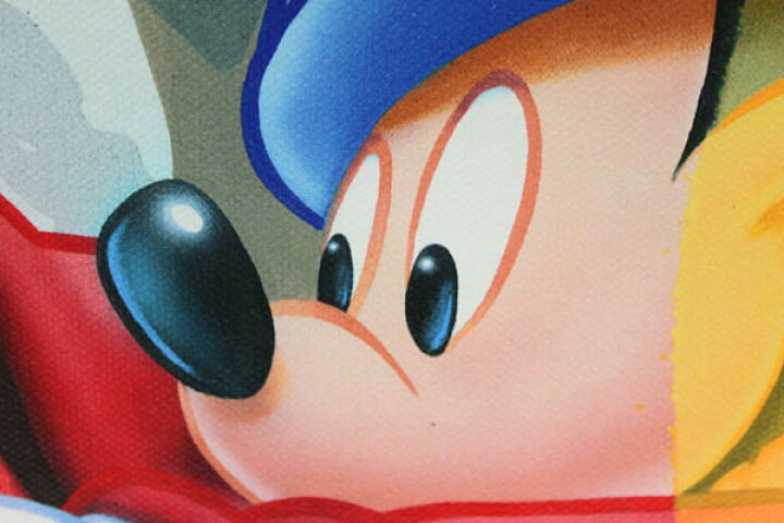 代引き人気 ディズニー Disney Us公式商品 ファンタジア ミッキーマウス ミッキー 魔法使い 弟子 絵画 絵 アート ジクリー ジークレー ジクリー版画 インテリア 装飾 限定版 限定 ミカエルプロヴェンザ 並行輸入品 Fantasia A Dark Blue Night Giclee By Michael