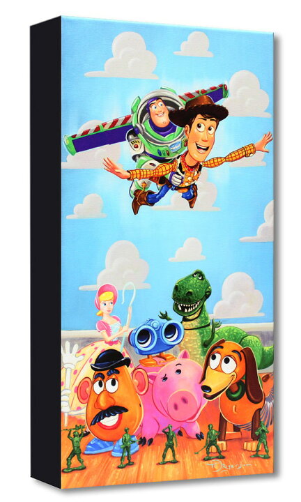楽天市場 ディズニー ピクサー トイ ストーリー オリジナル トイ 作品証明書 展示用フック付 限定1500部キャンバスジークレ インテリア アート 絵画インテリア 輸入品 アートショップ フォームス
