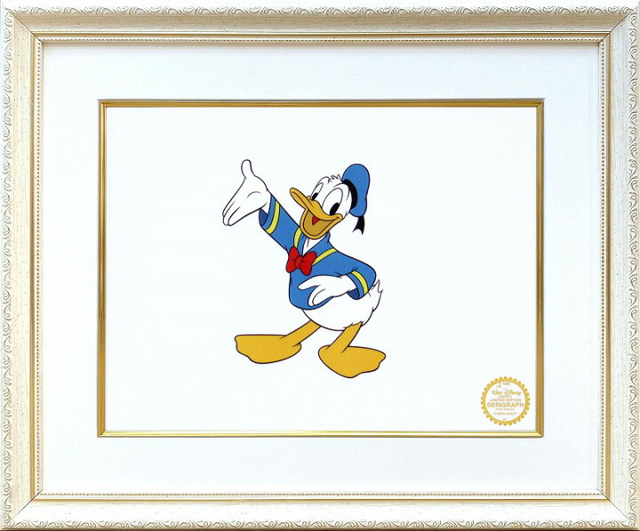 楽天市場】ディズニー セル画「ドナルドダック」額縁2種選択可 展示用 
