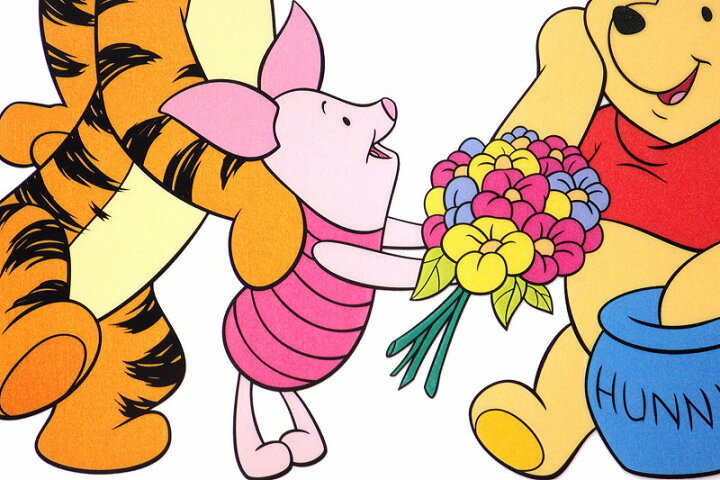 楽天市場】ディズニー セル画「クマのプーさん」額縁2種選択可 展示用 