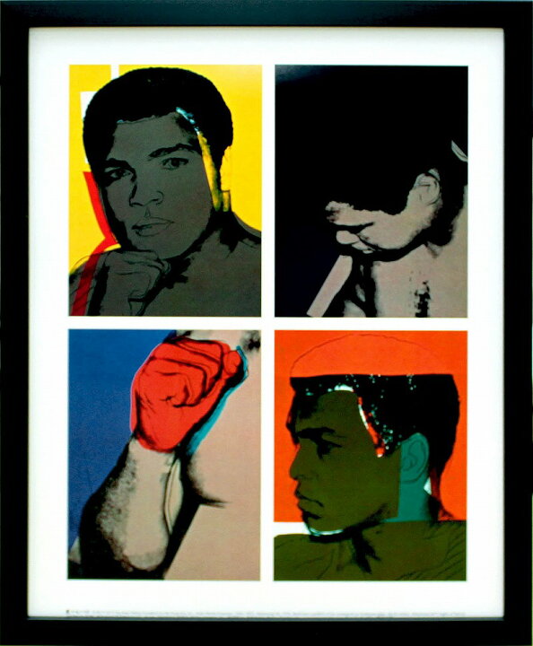 楽天市場】ウォーホル 絵画「モハメド アリ,1978/Muhammad Ali,c 1978 