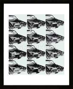 【レビュー特典付き】アンディ ウォーホル「トゥエルブ カーズ ,1962」展示用フック付ポスター ポップアート インテリア アート 絵画インテリア 模様替え 飾る アンディウォーホル アンディ