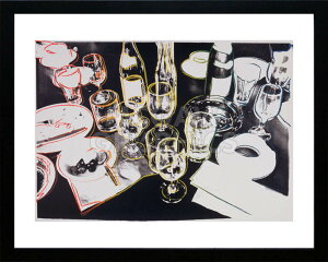 【レビュー特典付き】アンディ ウォーホル「アフター ザ パーティー ,1979」展示用フック付ポスター ポップアート インテリア アート 絵画インテリア 模様替え 飾る アンディウォーホル ア