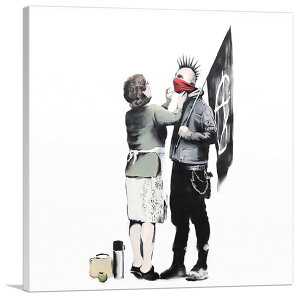 oNV[ A[gpl BANKSY BanksyuAi[LXgƕe/Anarchist and MothervLoXW[N G |X^[ G oNV[i yAiz