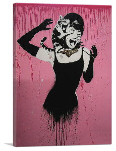 oNV[ A[gpl BANKSY BanksyuI[h[ wvo[/Audrey HepburnvLoXW[N G |X^[ G oNV[i yAiz