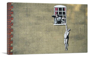 oNV[ A[gpl BANKSY BanksyunMO }/Hanging ManvLoXW[N G |X^[ G oNV[i yAiz