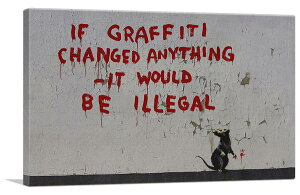 oNV[ A[gpl BANKSY BanksyuCt OtBeB `FWh GjVO/If Graffiti Changed Anything(S)vLoXW[N G |X^[ G oNV[i yAiz
