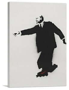 oNV[ A[gpl BANKSY Banksyu[j I [[XP[g/Lenin on Roller Skates(S)vLoXW[N G |X^[ G oNV[i yAiz