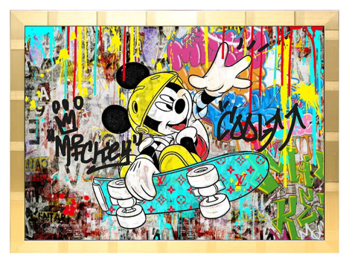 楽天市場 絵画 インテリア スターデザイン オマージュアート 額縁3種展開 Td40a アートポスター ポップアート アートショップ フォームス