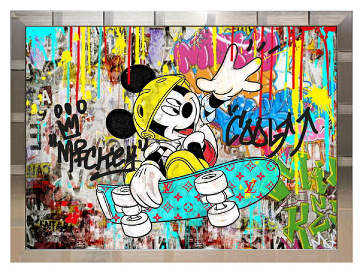 楽天市場 絵画 インテリア スターデザイン オマージュアート 額縁3種展開 Td40a アートポスター ポップアート アートショップ フォームス