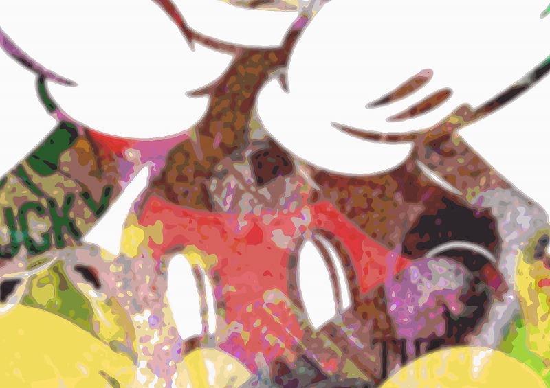 絵画 インテリア オマージュアート「ホワイト・ミッキーマウス」A1ポスター 額縁3種選択可 ポップアート パロディアート アートショップ  フォームス