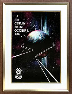 【レビュー特典付き】ディズニー「スペースシップ アース」展示用フック付ポスター テーマパークポスター ディズニーグッズ ディズニー絵画 プレゼント ギフト