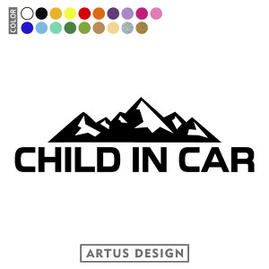 `ChCJ[ XebJ[  XebJ[ 킢  R CHILD IN CAR V[ JbeBO LbYCJ[  qĂ܂  oYj v[g AEghA 