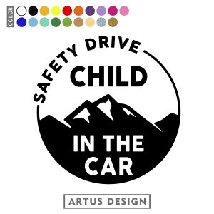 `ChCJ[ XebJ[  XebJ[ 킢  R CHILD IN CAR V[ JbeBO LbYCJ[  qĂ܂  oYj v[g AEghA 