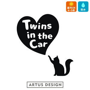 TWINS IN CAR  XebJ[ L 킢  cCYCJ[ oqĂ܂ L CAT  Aj}  D