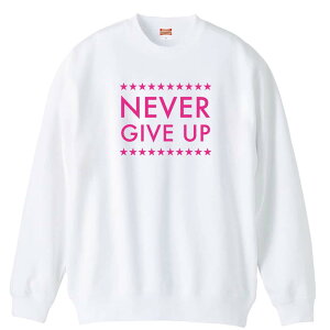 _10%OFFN[|^ nh{[ g[i[ XEFbg Y fB[X WjA pC K    ꖳ 100% LbY 傫TCY uNEVER GIVE UP X^[