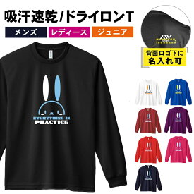 スポーツウェア フィットネス 運動 ロンT 長袖Tシャツ メンズ レディース ジュニア 練習着 ドライ おもしろ tシャツ ふざけ 名入れ おしゃれ キッズ 文字入れ無料 「EVERYTHING IS PRACTICE」 アートワークスコウベ 【送料無料】