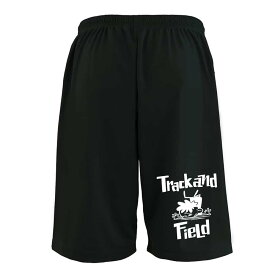 陸上競技 マラソン ランニング ハーフパンツ ドライ メンズ ウェア レディース ジュニア 練習着 短パン 速乾 スポーツ 名入れ おしゃれ 半スボン 文字入れ無料 「陸上競技カートゥーン 七転び八起き」 アートワークスコウベ 【送料無料】