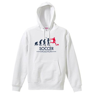 \10%OFFクーポン/ サッカー パーカー プルオーバー メンズ レディース ジュニア 練習着裏パイル おもしろ 名入れ スウェット おしゃれ キッズ 大きいサイズ 文字入れ無料 「サッカーエボリ