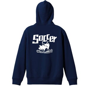 サッカー パーカー プルオーバー メンズ レディース ジュニア 練習着裏パイル おもしろ 名入れ スウェット おしゃれ キッズ 大きいサイズ 文字入れ無料 「サッカーカートゥーン 七転び八起